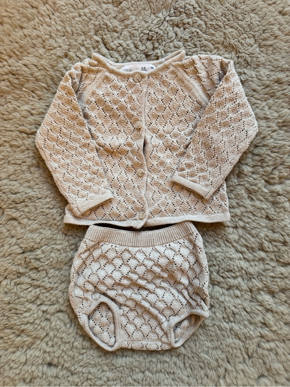 Zara Textured Knit Set